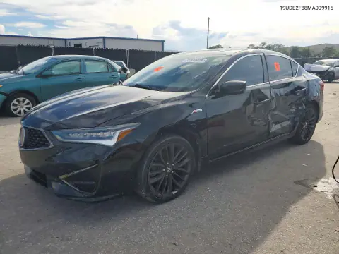 19UDE2F88MA009915 — 2021 Acura ILX, Bok, zdjęć przed naprawą