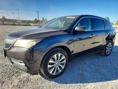 5FRYD3H43EB008312 — 2014 Acura MDX, Задняя часть (Rear End), фото до ремонта