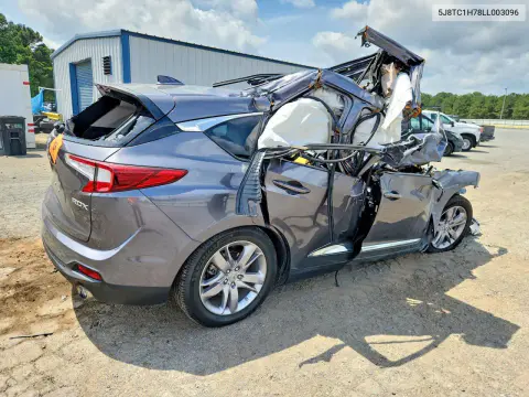 2020 Acura Rdx Advance VIN 5J8TC1H78LL003096 фото 3