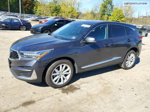 5J8TC2H37LL014240 — 2020 Acura RDX, Передняя часть, фото до ремонта