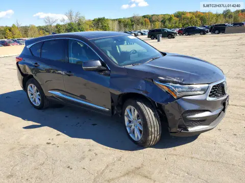 2020 Acura Rdx VIN 5J8TC2H37LL014240 фото 4