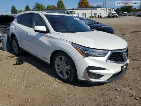 5J8TC2H7XLL026465 — 2020 Acura RDX, фото 4 с аукциона Copart 26.10.2026, ПЕРЕДНЯЯ ЧАСТЬ