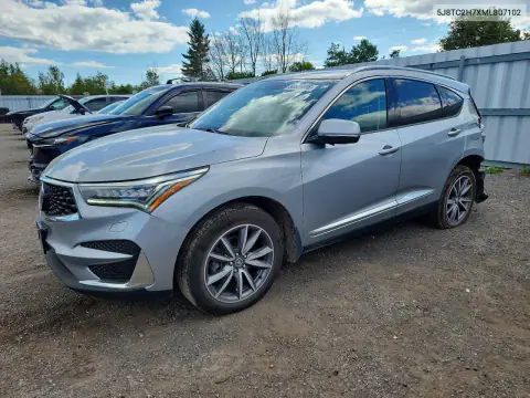5J8TC2H7XML807102 — 2021 Acura RDX, ЗАДНЯЯ ЧАСТЬ, фото до ремонта