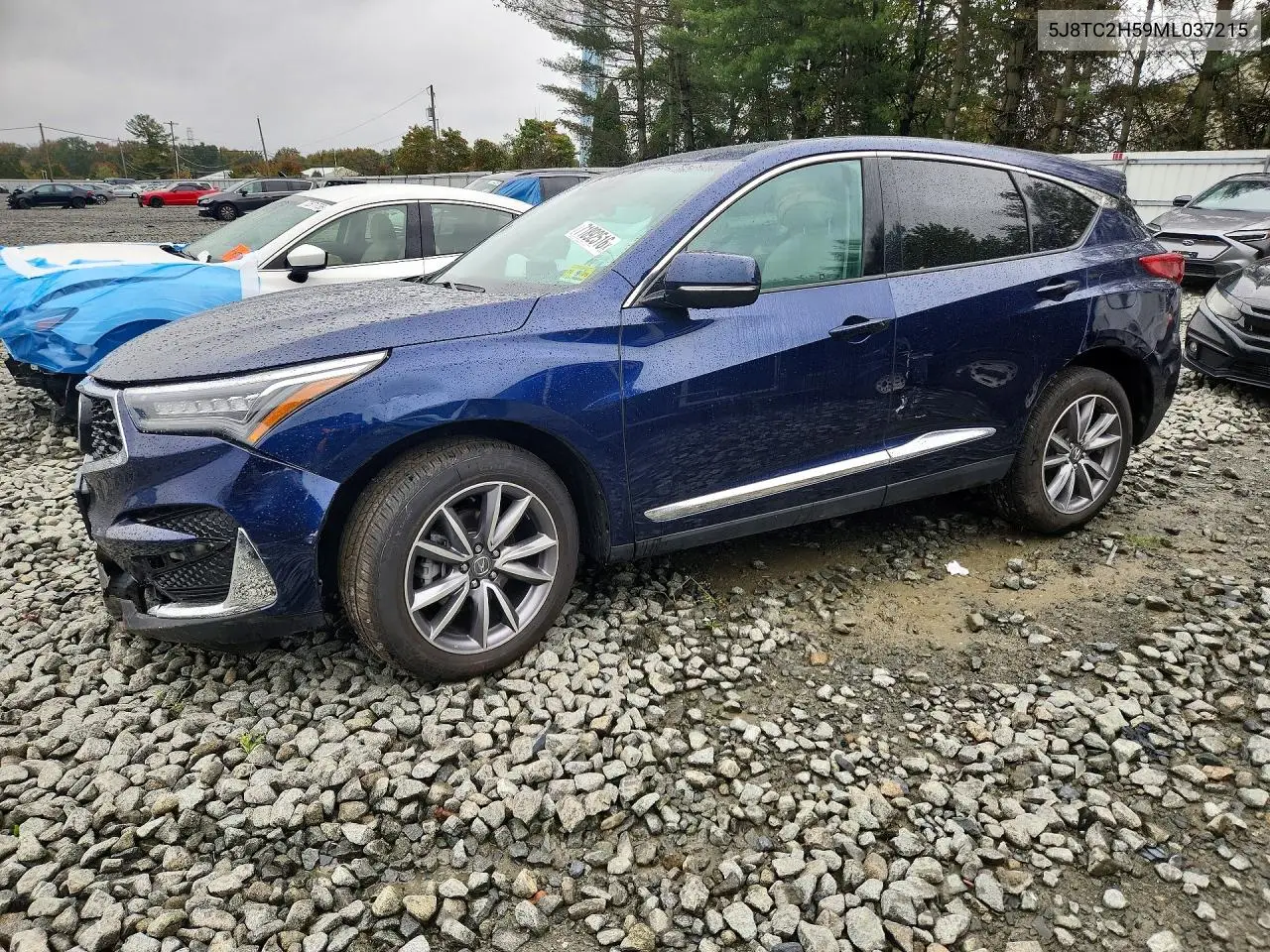2021 Acura Rdx Technology VIN 5J8TC2H59ML037215 фото 1