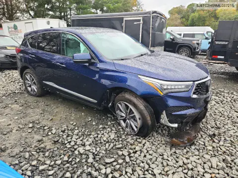 2021 Acura Rdx Technology VIN 5J8TC2H59ML037215 фото 4