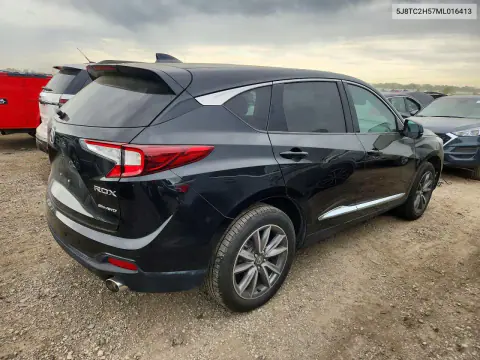2021 Acura Rdx Technology VIN 5J8TC2H57ML016413 фото 3