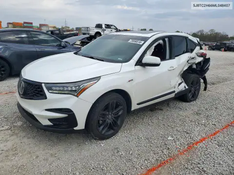 5J8TC2H66ML048407 — 2021 Acura RDX, Tył, zdjęć przed naprawą