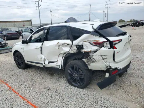 5J8TC2H66ML048407 — 2021 Acura RDX, фото 2 с аукциона Copart 23.10.2026, ЗАДНЯЯ ЧАСТЬ
