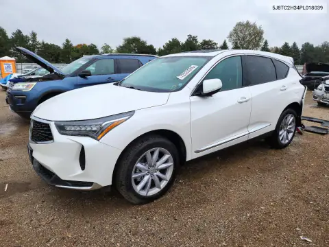 5J8TC2H34PL018039 — 2023 Acura RDX, Tył, zdjęć przed naprawą