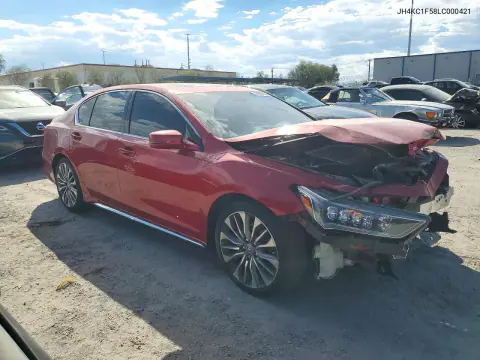 2020 Acura Rlx Technology VIN JH4KC1F58LC000421 фото 4