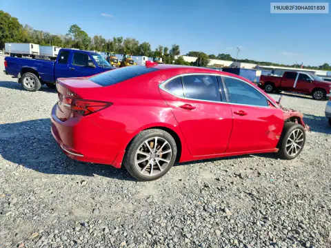 19UUB2F30HA001830 — 2017 Acura TLX, фото 3 з Copart, Передня частина