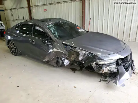 2021 Acura Tlx Technology VIN 19UUB5F43MA012289 фото 4