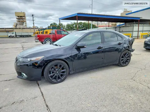 JH4CU2F69BC002578 — 2011 Acura TSX, Задняя часть, фото до ремонта