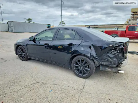 2011 Acura Tsx VIN JH4CU2F69BC002578 фото 2