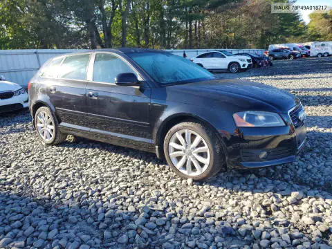 2009 Audi A3 2.0T Quattro VIN WAUKF78P49A018717 фото 4