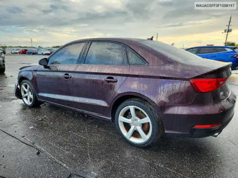 2015 Audi A3 Premium VIN WAUACGFF3F1058197 фото 2