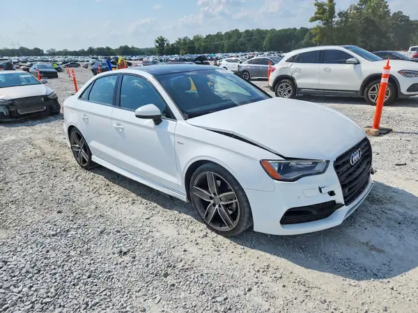 WAUA7GFF7G1107472 — 2016 Audi A3, photo 4 from Copart, Front end