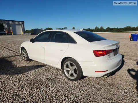 2016 Audi A3 Premium VIN WAUA7GFF5G1027751 фото 2