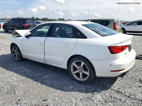 2016 Audi A3 Premium VIN WAUA7GFFXG1014980 фото 2
