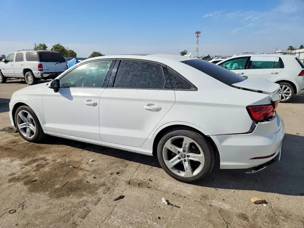 WAUAUGFF6H1027381 — 2017 Audi A3, фото 2 с аукциона Copart, Задняя часть