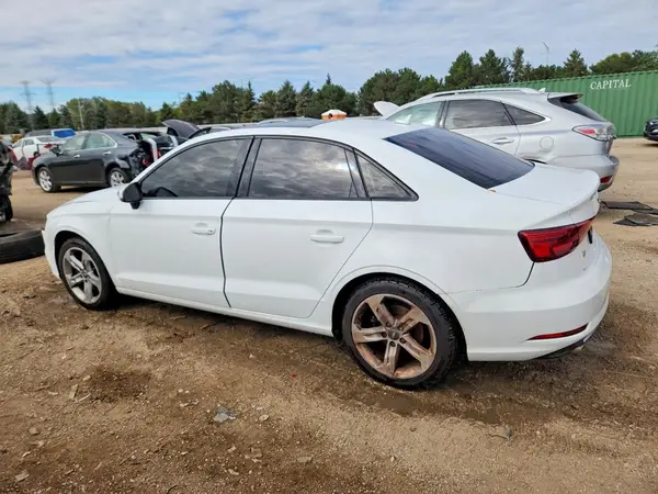 WAUAUGFF8H1032596 — 2017 Audi A3, photo 2 from Copart, Front end