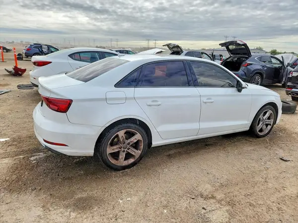 WAUAUGFF8H1032596 — 2017 Audi A3, photo 3 from Copart, Front end