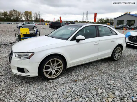 WAUB8GFF5H1007664 — 2017 Audi A3, Tył, zdjęć przed naprawą