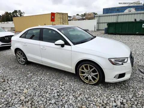 WAUB8GFF5H1007664 — 2017 Audi A3, zdjęcie 4 z Copart, Tył