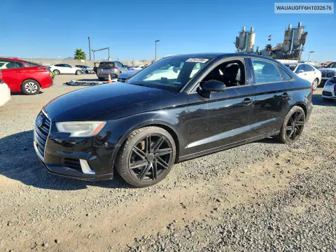 WAUAUGFF6H1032676 — 2017 Audi A3, Front end, before-repair photos
