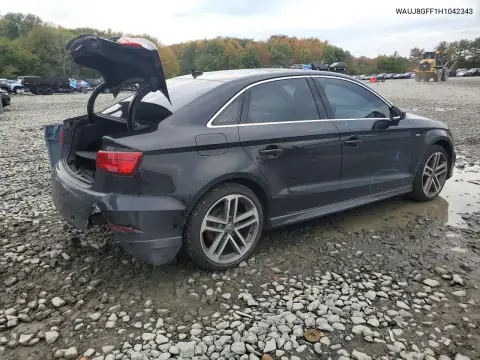 WAUJ8GFF1H1042343 — 2017 Audi A3, zdjęcie 3 z Copart 21.10.2026, Tył