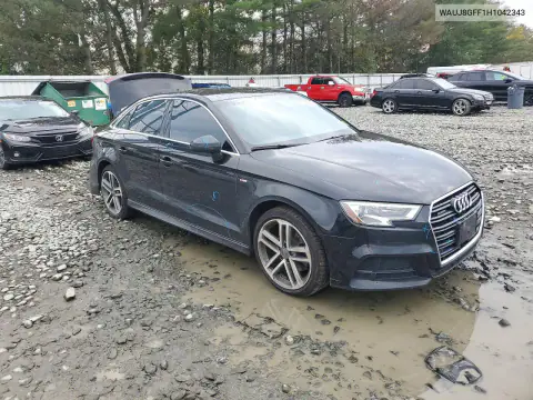WAUJ8GFF1H1042343 — 2017 Audi A3, zdjęcie 4 z Copart 21.10.2026, Tył