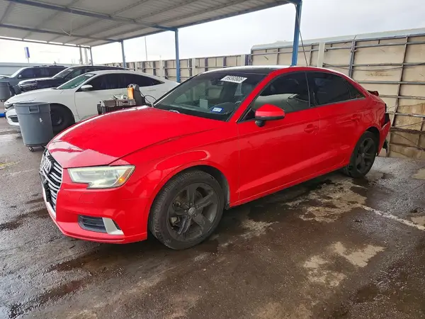 WAUAUGFF2J1047794 — 2018 Audi A3, Задняя часть (Rear End), фото до ремонта