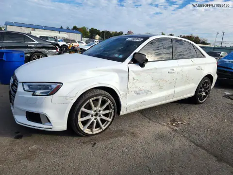 WAUB8GFF9J1055450 — 2018 Audi A3, БОКОВАЯ ЧАСТЬ, фото до ремонта
