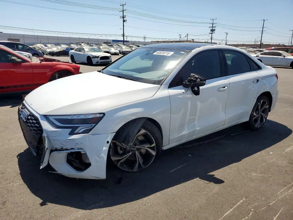 WAUGUDGY0PA143697 Audi A3 2023 — uszkodzenie Przód, zdjęcie przed naprawą
