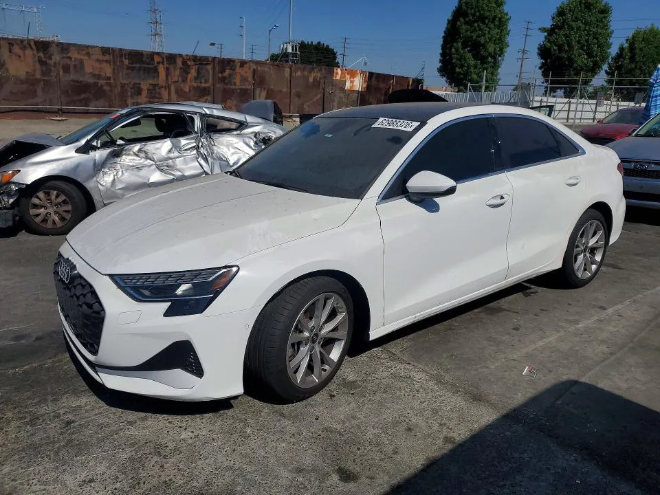 2025 Audi A3 VIN WAUGUDGY9SA153668 фото 1