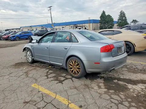 2008 AUDI A4 VIN WAUDF78E18A167298 фото 2