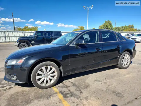 WAUBFAFL9CN019908 — 2012 Audi A4, Боковая часть, фото до ремонта