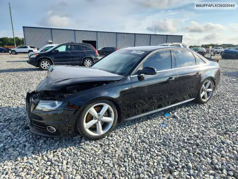 WAUFFAFLXCN005940 — 2012 Audi A4, Передняя часть, фото до ремонта