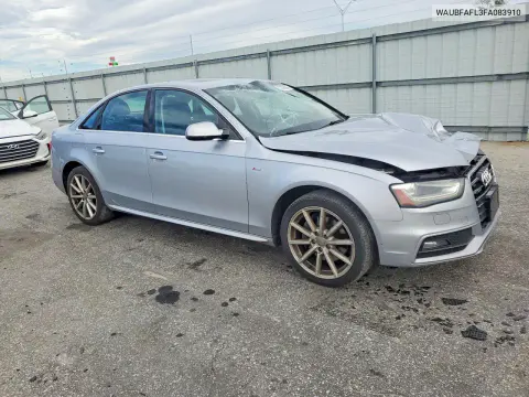 2015 Audi A4 Premium VIN WAUBFAFL3FA083910 фото 4