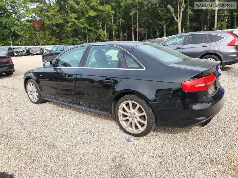 2015 Audi A4 Premium VIN WAUBFAFL5FA074030 фото 2