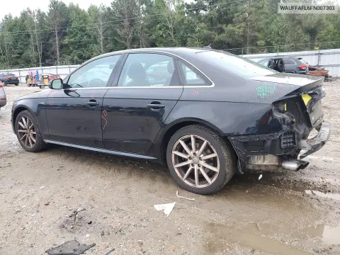 2015 Audi A4 Premium Plus VIN WAUFFAFL6FN007303 фото 2