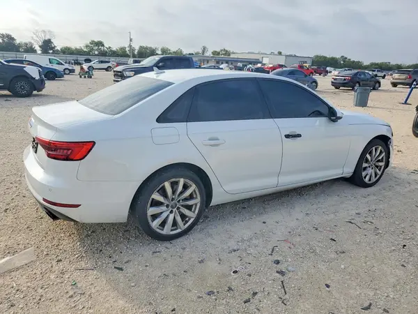 WAUGNAF4XHN010689 — 2017 Audi A4, photo 3 from Copart, Front end