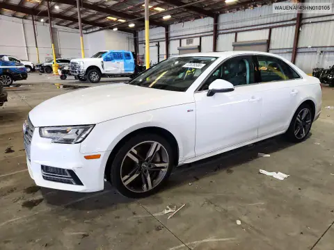 WAUENAF43HN010105 — 2017 Audi A4, Мелкие вмятины и царапины, фото до ремонта