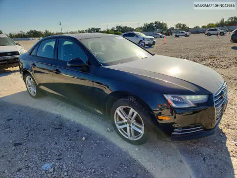 WAUGMAF40HN043686 — 2017 Audi A4, фото 4 с аукциона Copart 22.10.2026, Мелкие вмятины и царапины