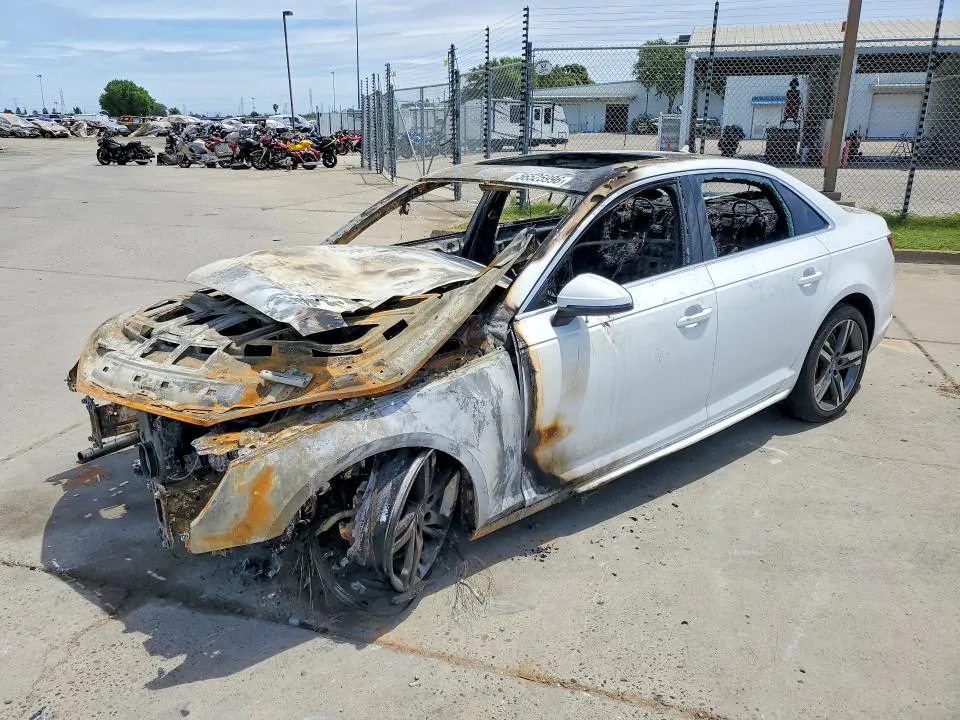 2018 Audi A4 VIN WAULMAF48JN007376 фото 1