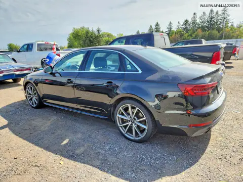 2018 Audi A4 Prestige VIN WAURNAF44JA225393 фото 2