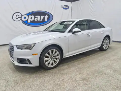 WAUDNAF47JN018127 — 2018 Audi A4, ჩარჩოს დაზიანება (Frame Damage), ფოტოები შეკეთებამდე
