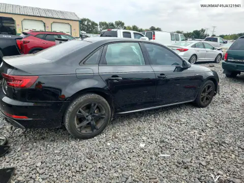 WAUKMAF49JA121941 — 2018 Audi A4, foto 3 de Copart, Lateral