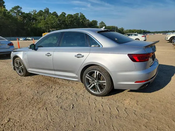 WAUENAF43JA042503 — 2018 Audi A4, фото 2 с аукциона Copart, Передняя часть