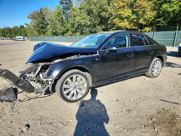 WAUDNAF43JN018545 — 2018 Audi A4, Передняя часть (Front End), фото до ремонта